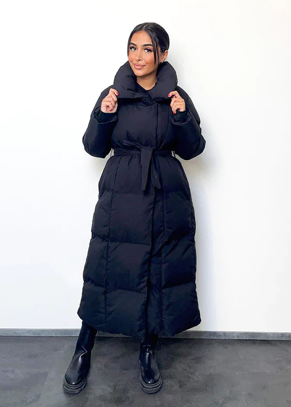 Lange Winterjacke