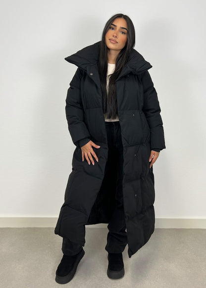 Lange Winterjacke