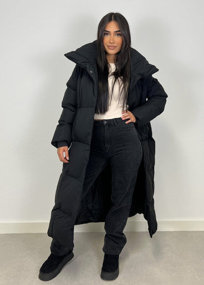 Lange Winterjacke