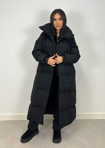 Lange Winterjacke