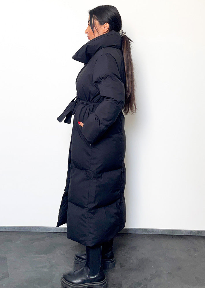 Lange Winterjacke